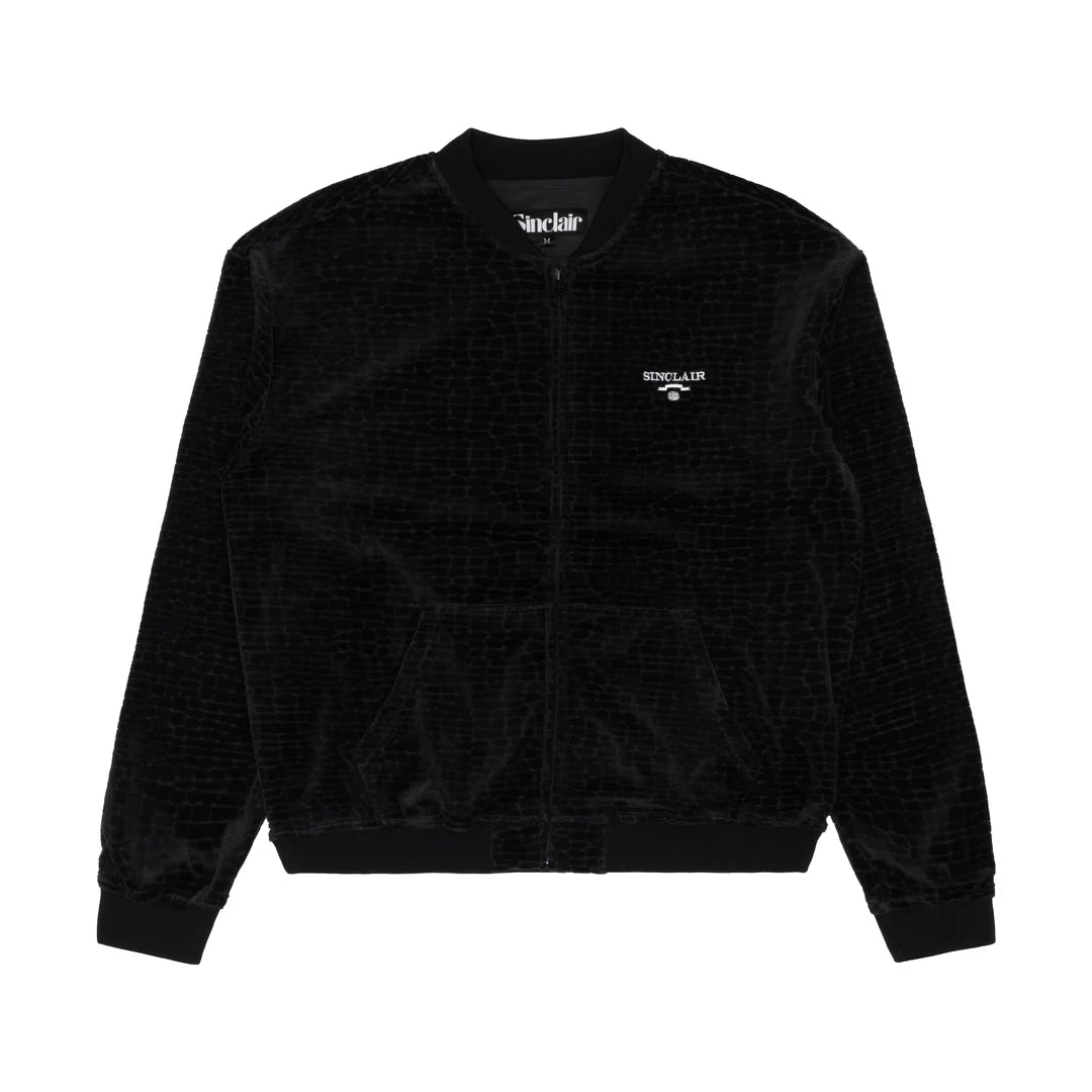 Croc Velour black set