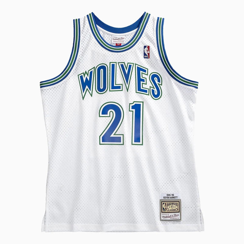 Swingman Kevin Garnett Minnesota Timberwolves NBA 1995-96 Jersey
