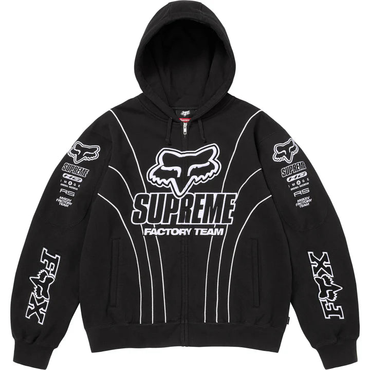 Fox Racing Zip Up Hooded Sweatshirt