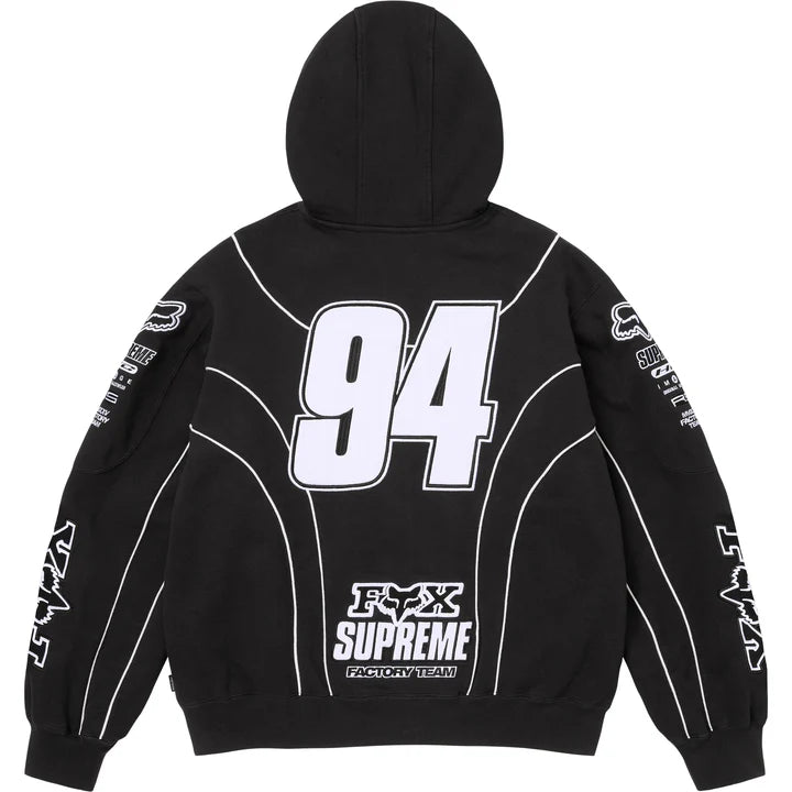 Fox Racing Zip Up Hooded Sweatshirt