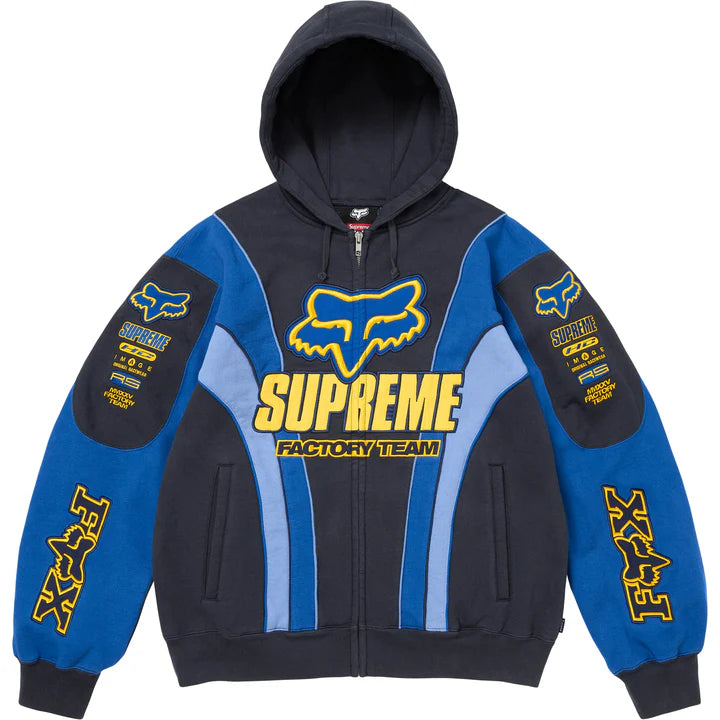 Fox Racing Zip Up Hooded Sweatshirt