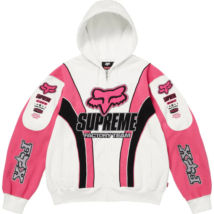 Fox Racing Zip Up Hooded Sweatshirt