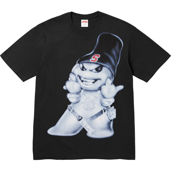 SNOW MAN TEE BLACK