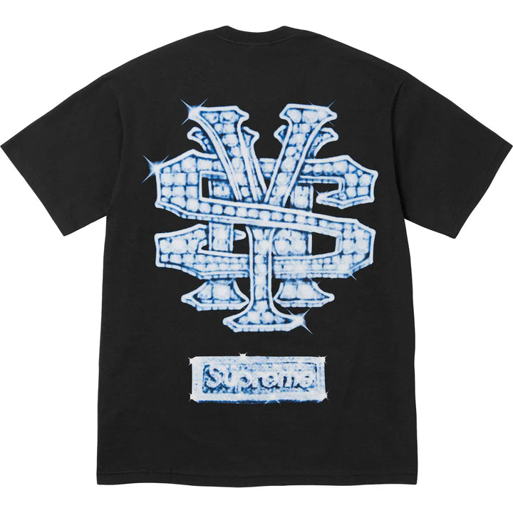 SNOW MAN TEE BLACK