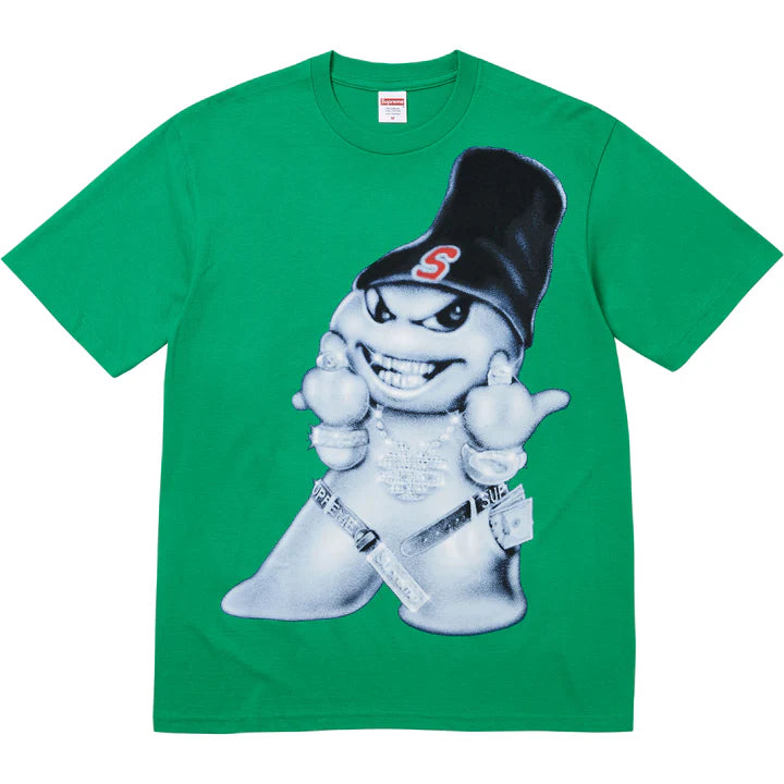 SNOWMAN TEE GREEN