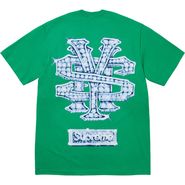 SNOWMAN TEE GREEN