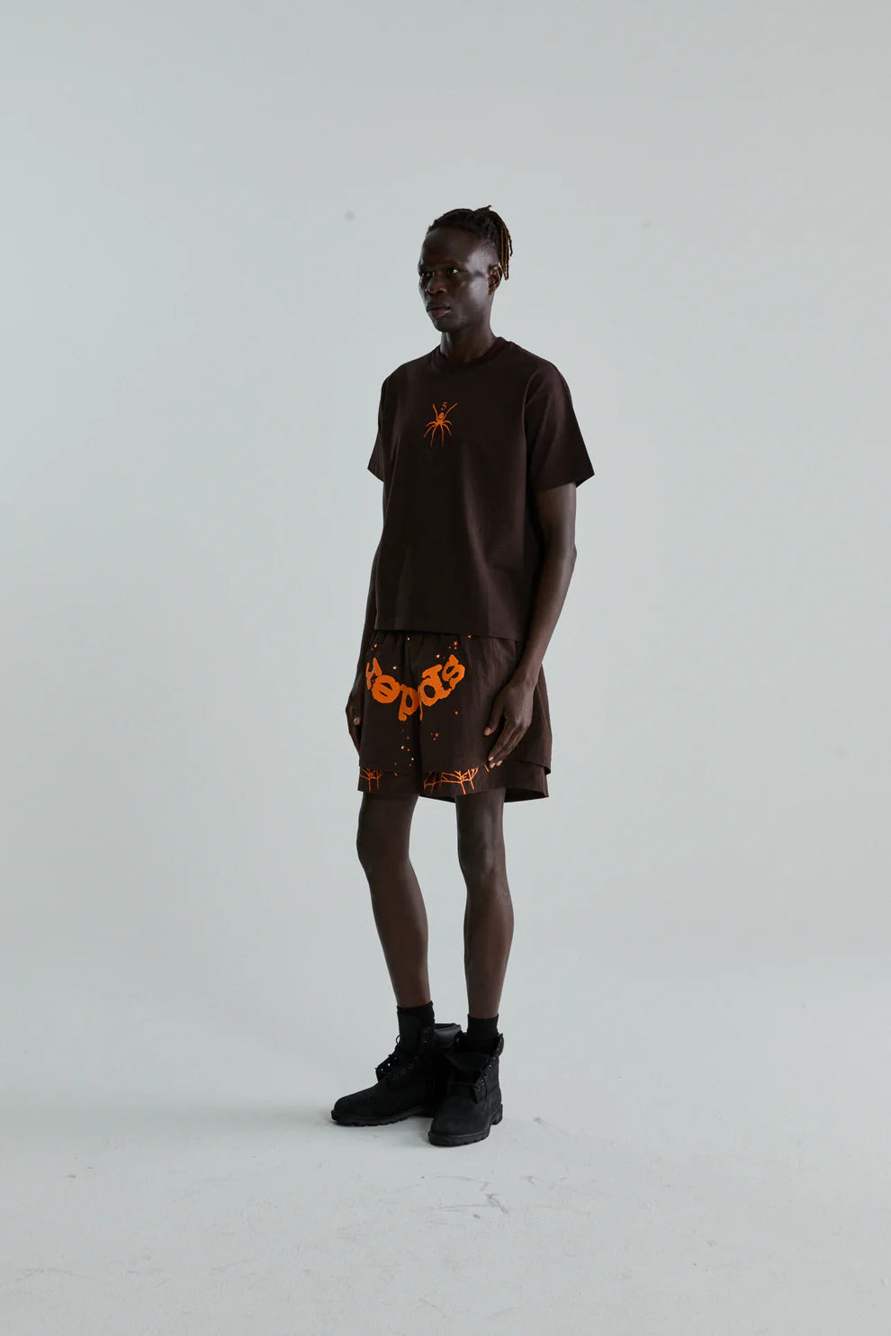 Sp5der TM Tee 'Brown'