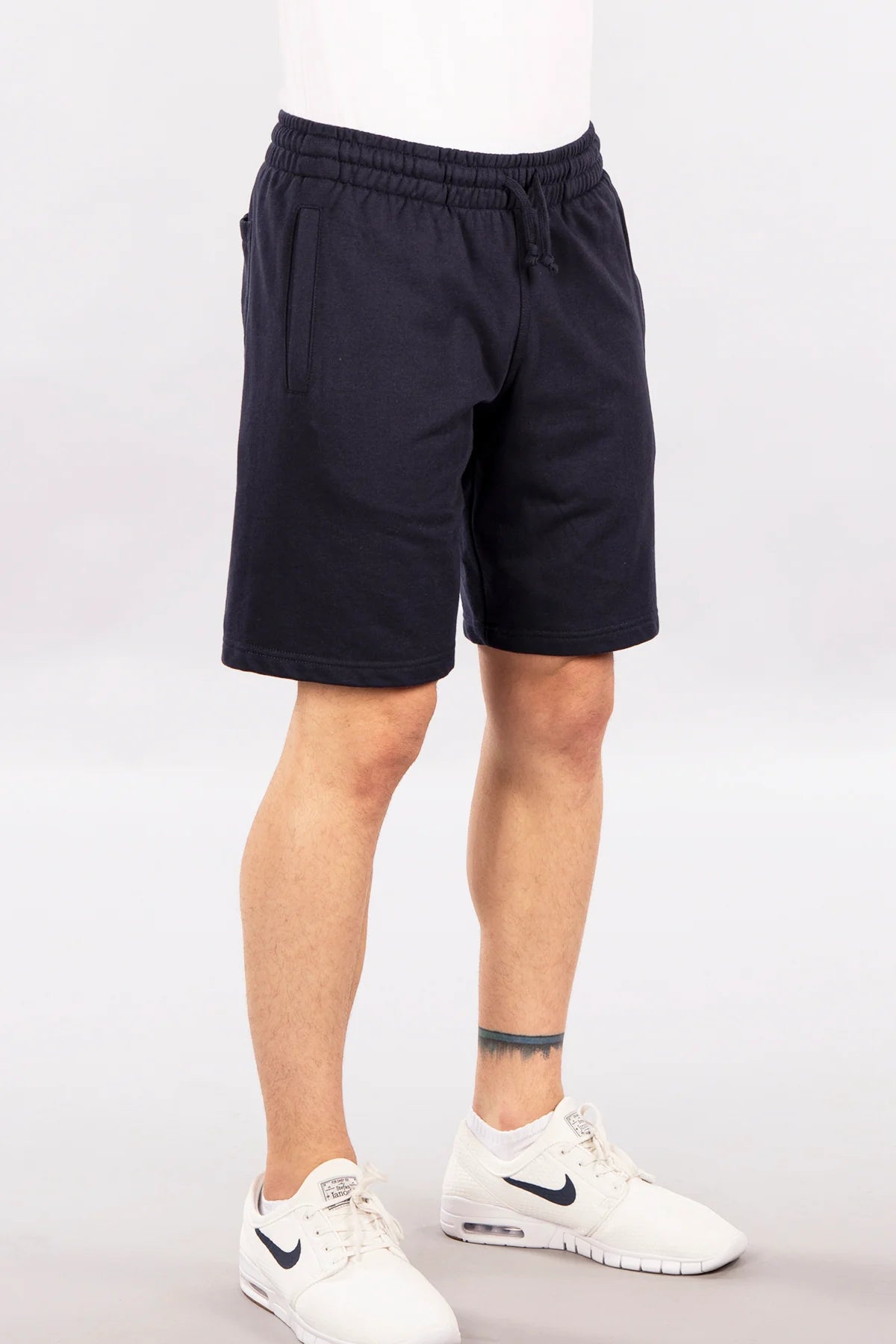 Terry Fleece Shorts Navy