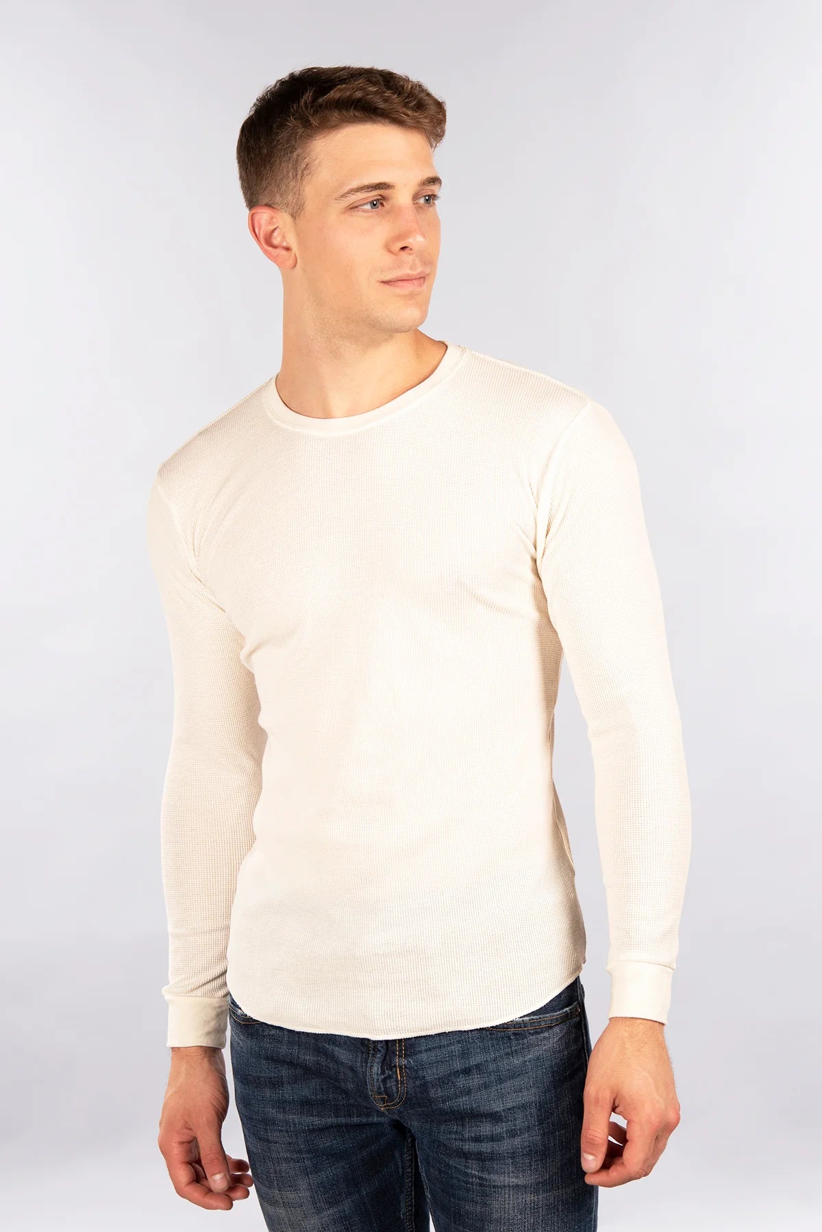 Fitted Thermal Shirt cream