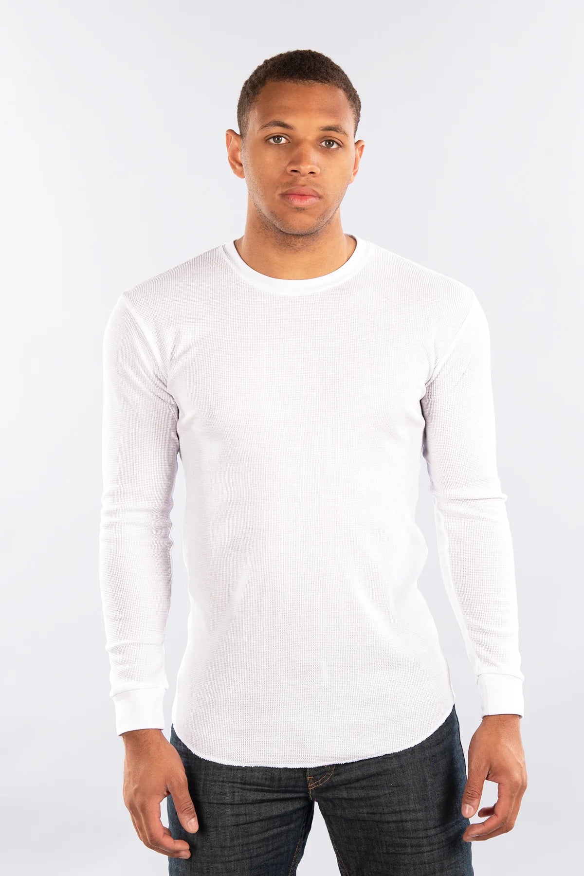 Fitted Thermal Shirt white
