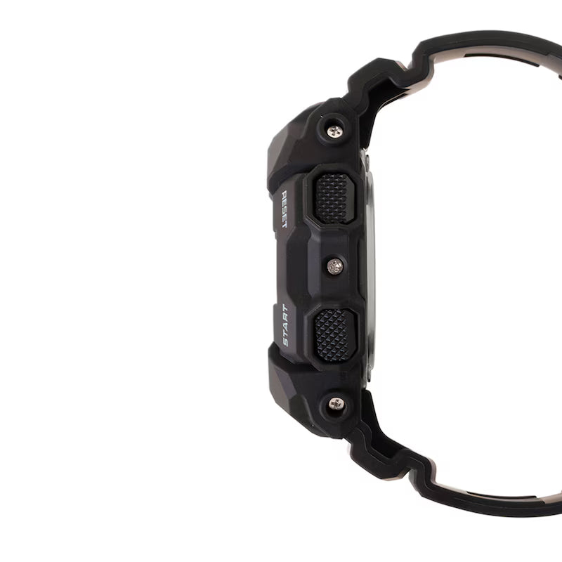 Men's Casio G-Shock Analog Digital Black Resin Strap Watch with Black Dial (Model: GA010-1A)