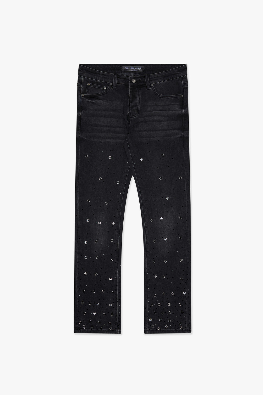 valabasas Prowl Straight Jean Black Washed