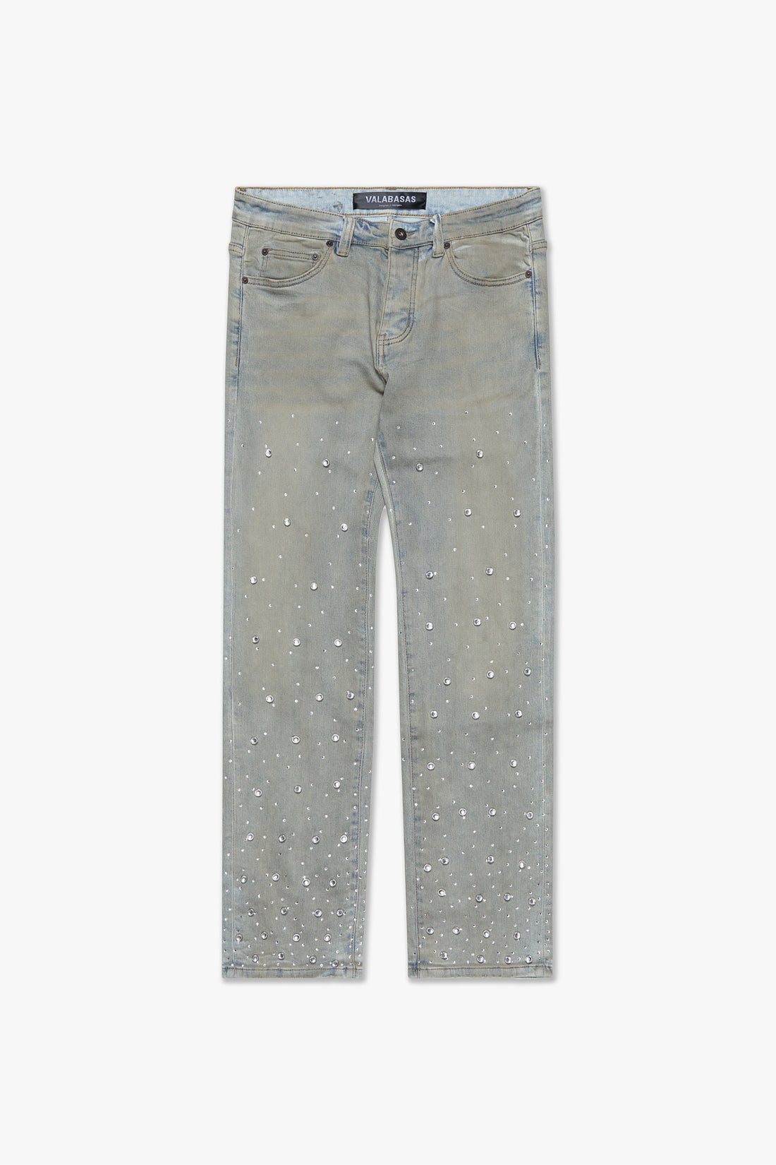 valabasas Prowl Straight Jean Dirty Lt Blue Wash