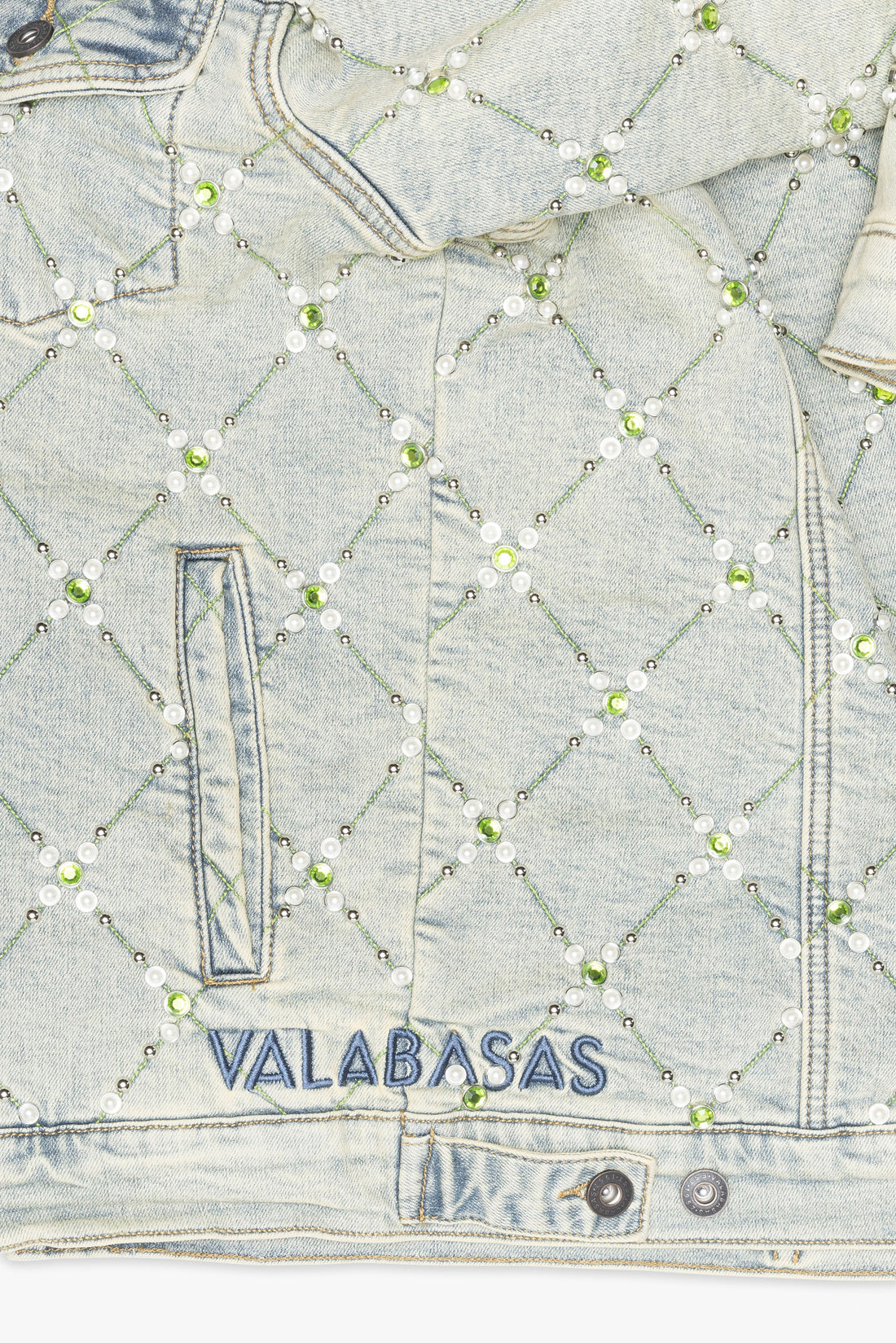 valabasas Optimus Denim Jacket Light Vintage Blue