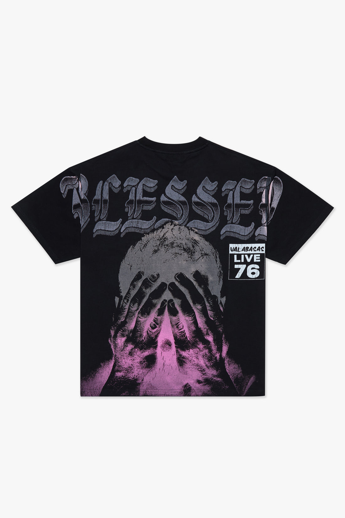 Blessed" Black Tee