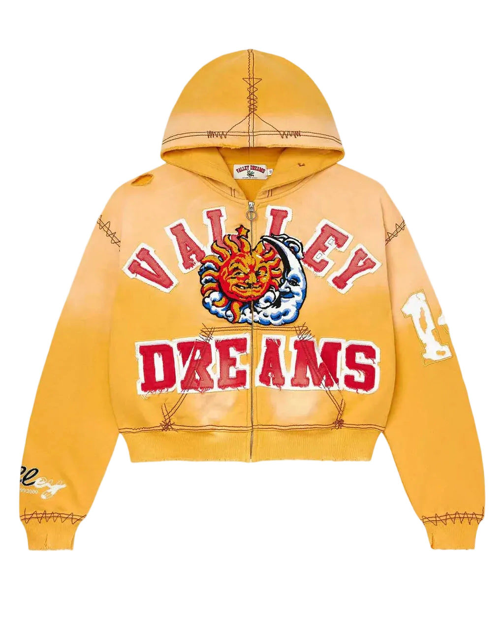 Sunny Zip Up 'Yellow'