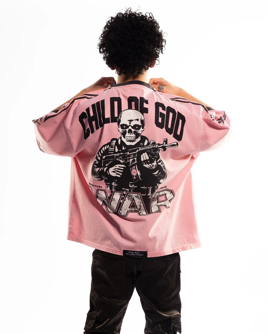 Child of God Cropped Tee - Pink