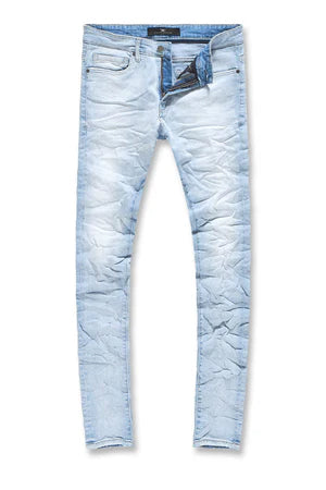 Jordan Craig Ross - Ace Crinkled Denim (Iced White)