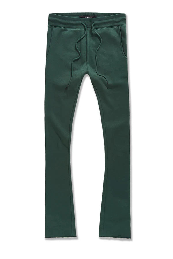 Big Men's Uptown Stacked Sweatpants green