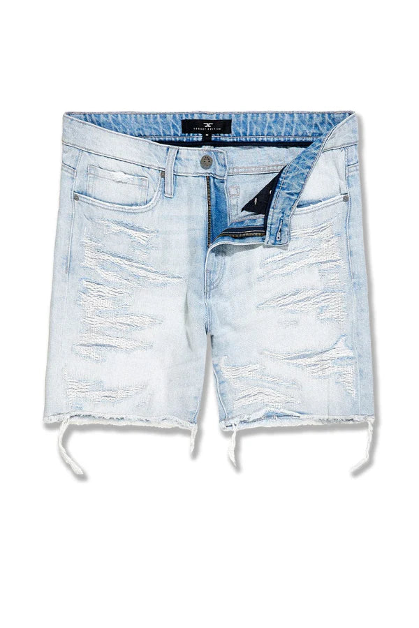 Retro - Riverside Denim Shorts ice white
