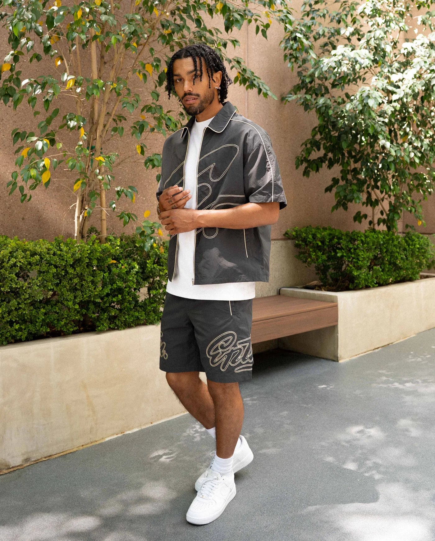 EPTM Yogo short set - Charcoal