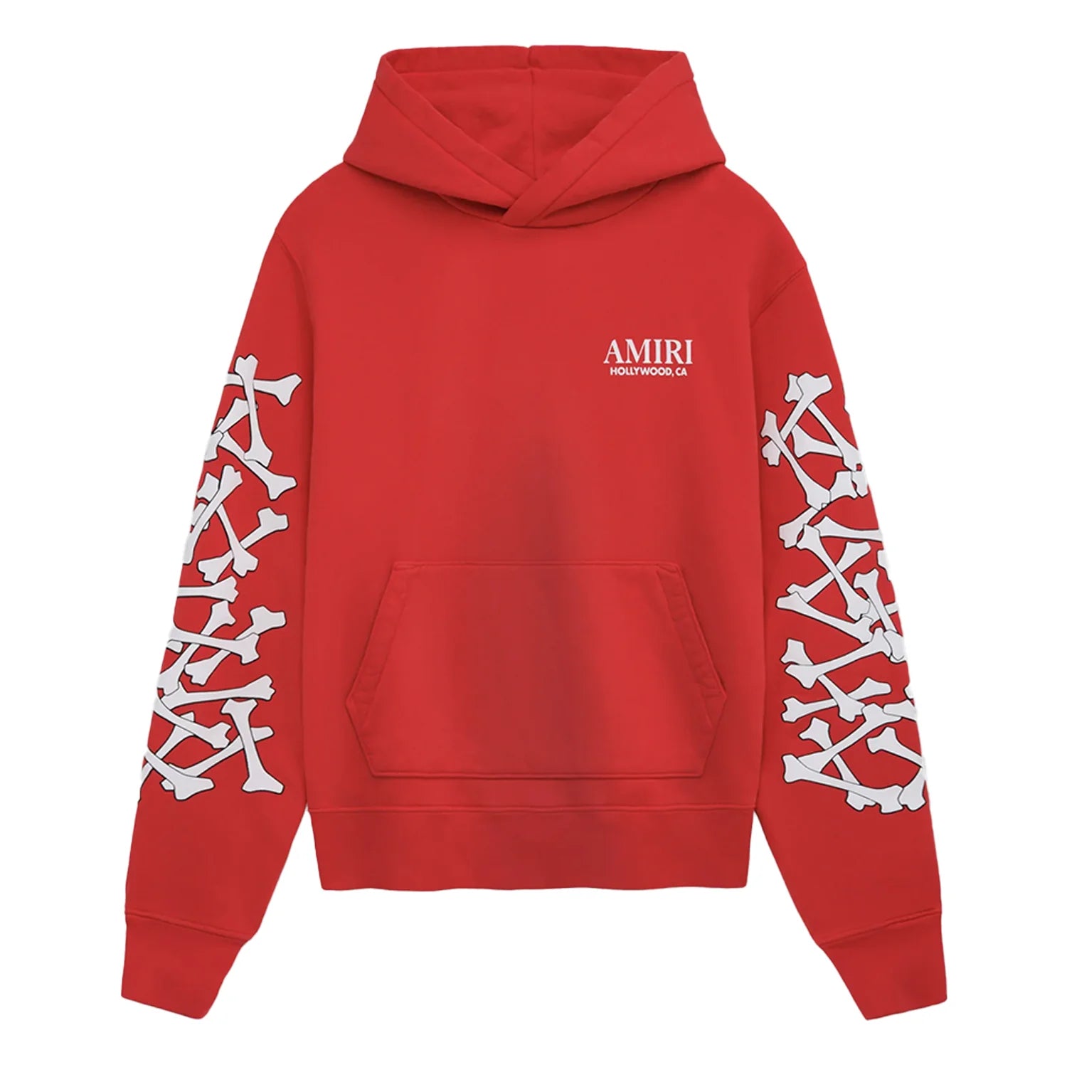 Amiri Stacked Bones Sweatshirt Red