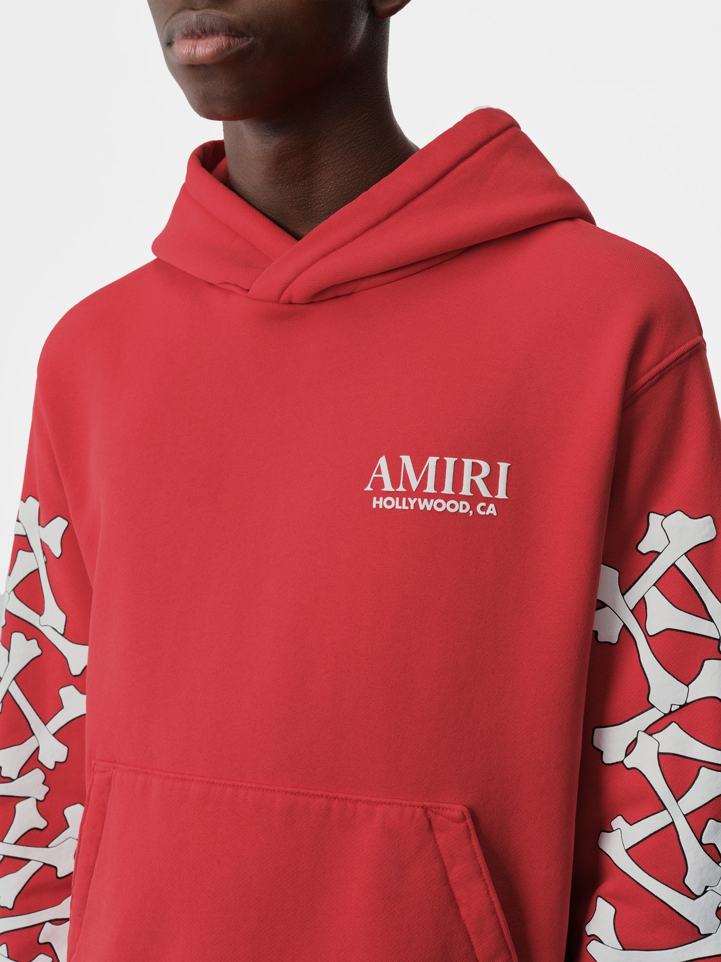 Amiri Stacked Bones Sweatshirt Red