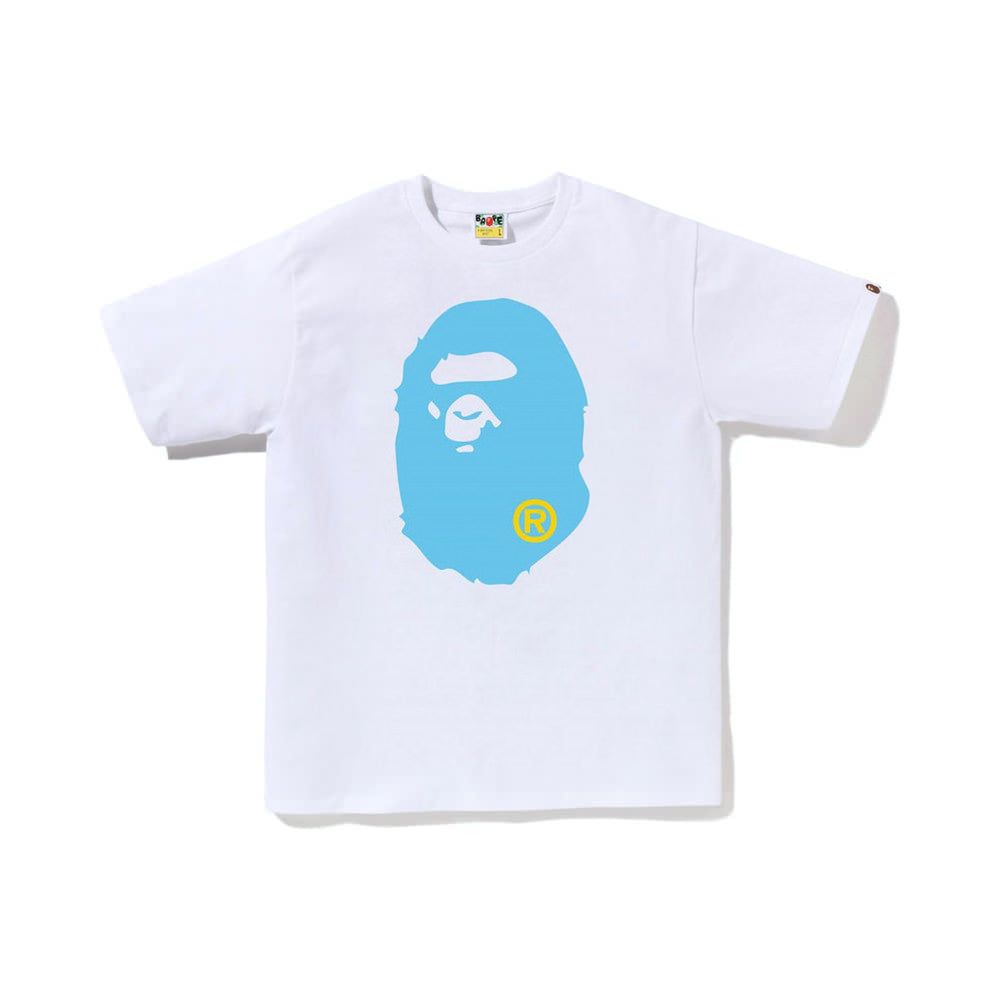 BAPE Colors Big Ape Head Tee (SS23) White