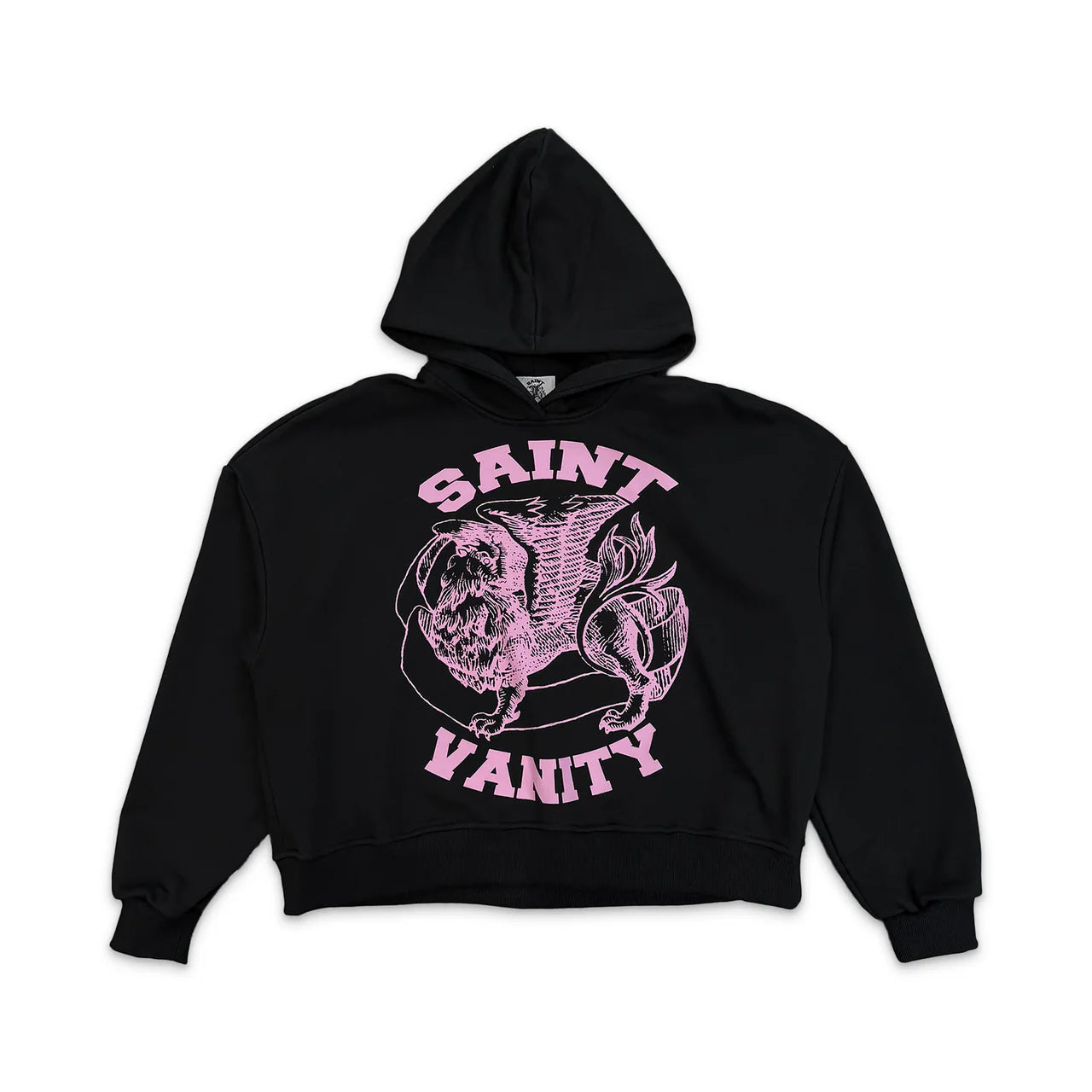 Griffin Hoodie - Black/Pink
