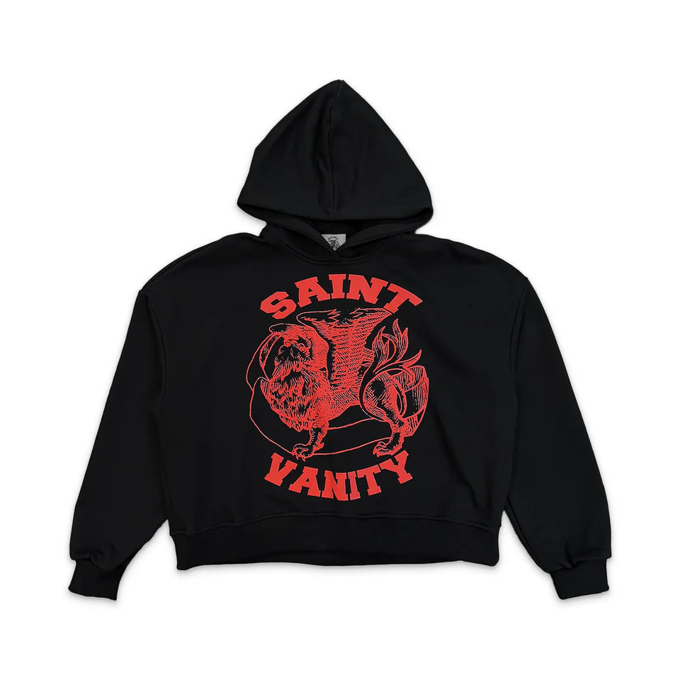 Griffin Hoodie - Black/Red