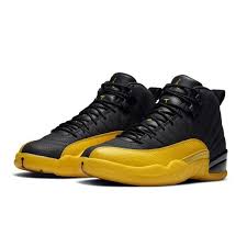 Jordan 12 Retro Black University Gold