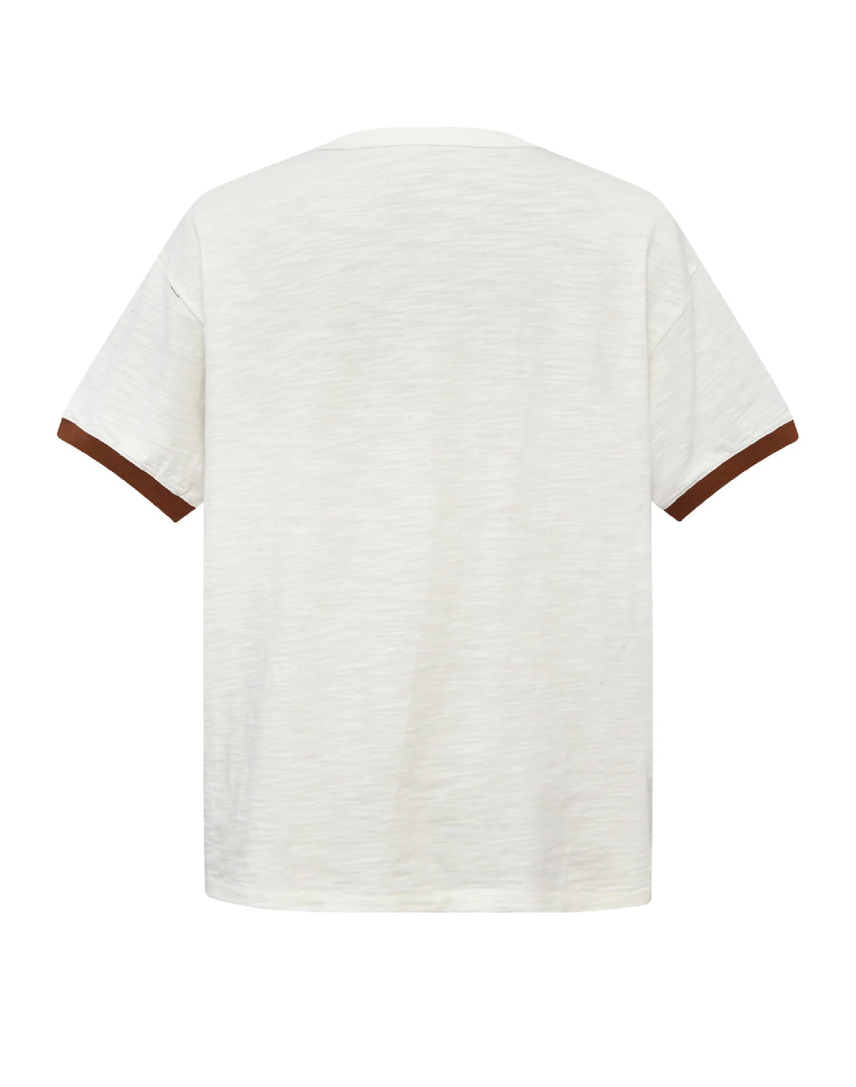 Pearl Patchwork T-Shirt IN WHT