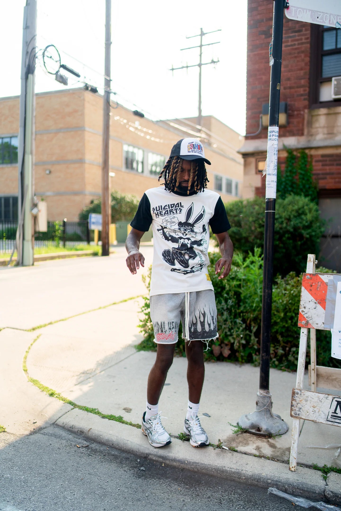 Bunny Tee Suicidal hearts