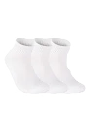 Men's Athletic Ankle Socks (white)