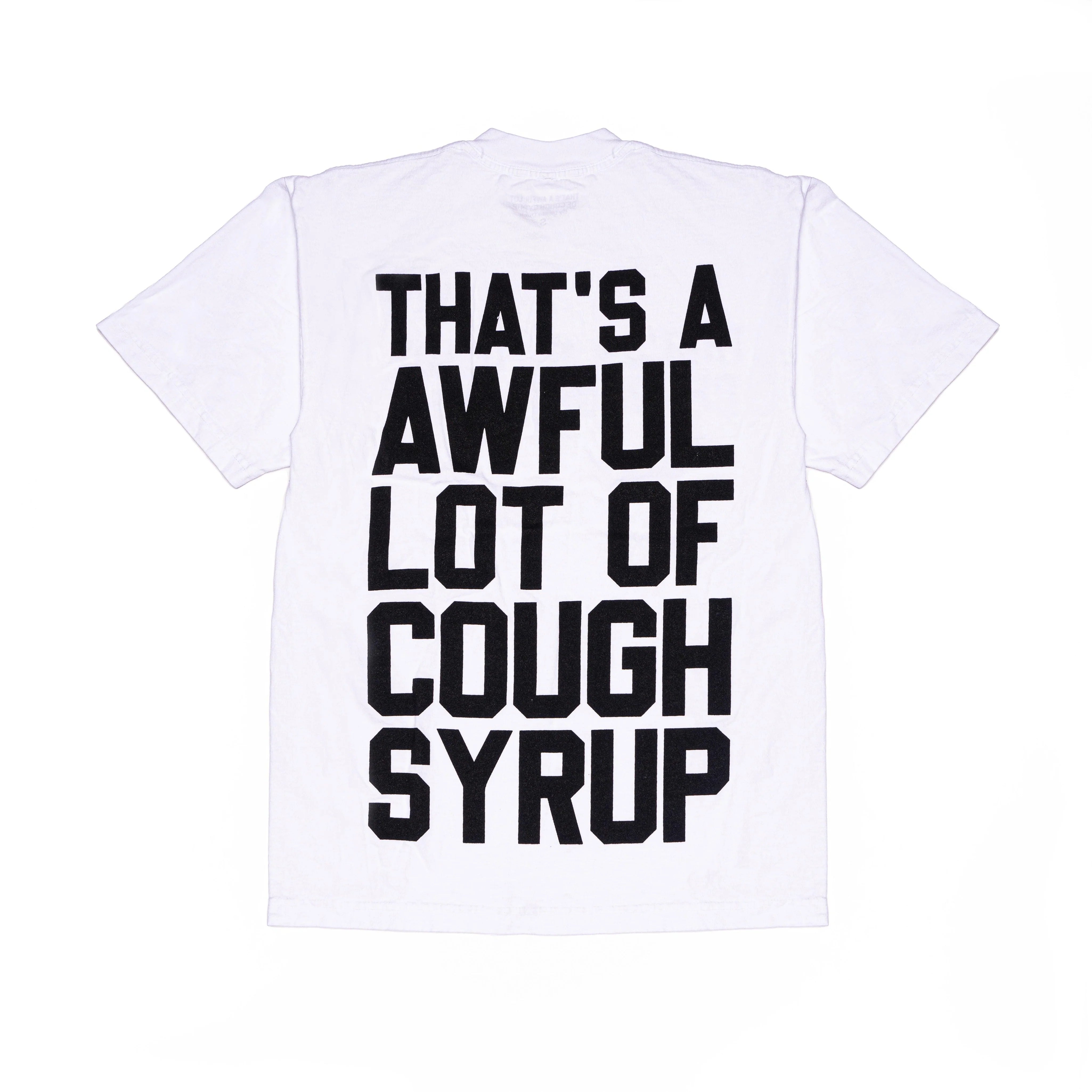 Classic Cough Syrup Tee White
