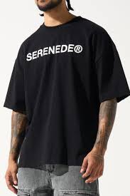 classic black tee shirt serenade