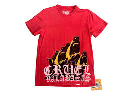 Valabasas Cruel Vintage Red Tee