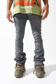 "LEAD" Stacked Jeans serenede