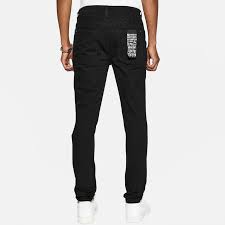 Ksubi Van Winkle Laid Black Dead Jeans Black