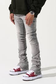 serenede Noctis grey stacked jeans