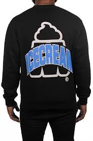Icecream Static Age Long Sleeve Crew Sweatshirt