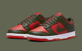 Nike Dunk Low Mystic Red Cargo Khaki
