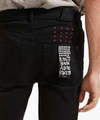 Ksubi Mens Chitch Laid Black Jeans – Extra Butter