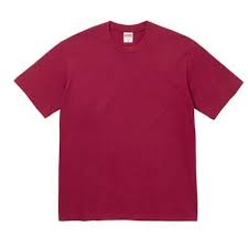 Supreme Backwards Tee Cardinal