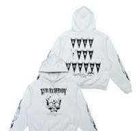 Wrathboy - Kill Your Demons Hoodie - Grey