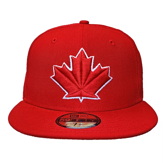 Men's Toronto Blue Jays New Era Red Maple Leaf on Red