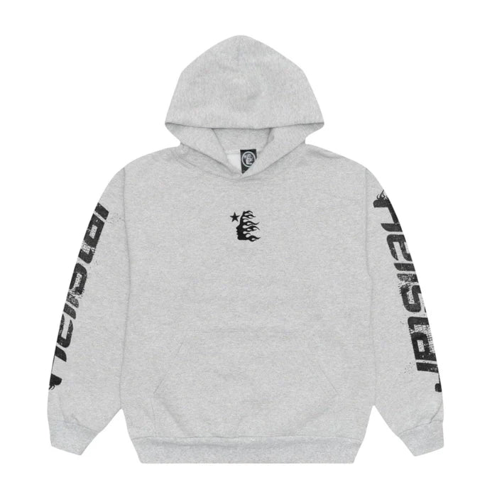 Hellstar Overseas Exclusive Speed Racer Hoodie Ash Grey