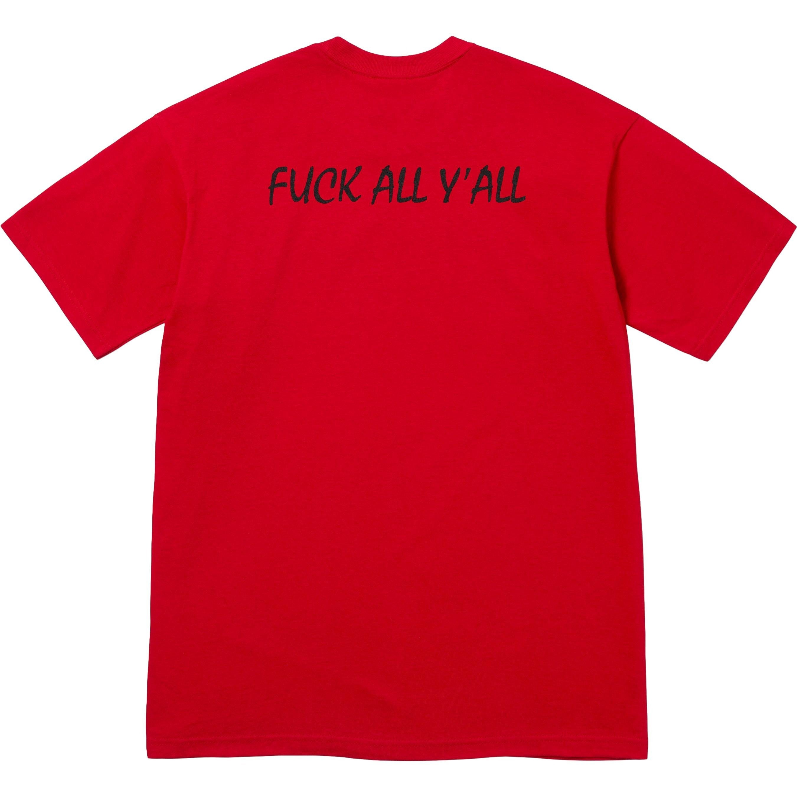 Supreme Split Tee (FW25) Red
