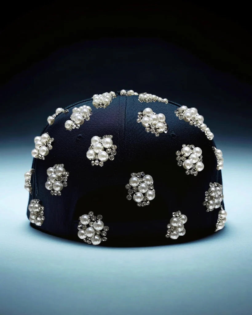 SICKO MONSTER ANGELS TEARS CRYSTALS FITTED CAP