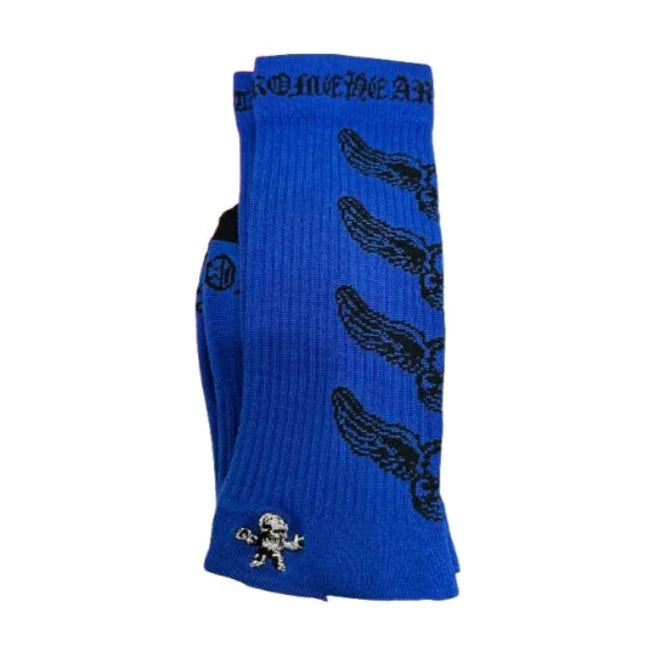 Chrome Heart Foti Socks Blue
